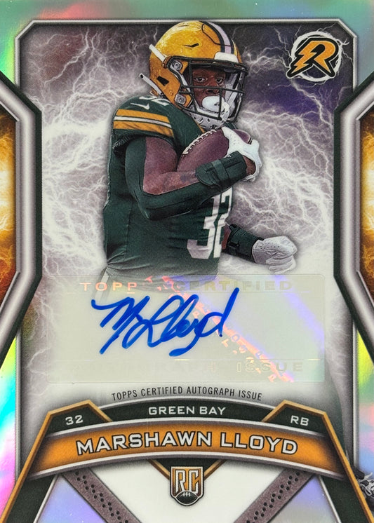 Marshawn Lloyd Resurgence Auto Rookie Packers