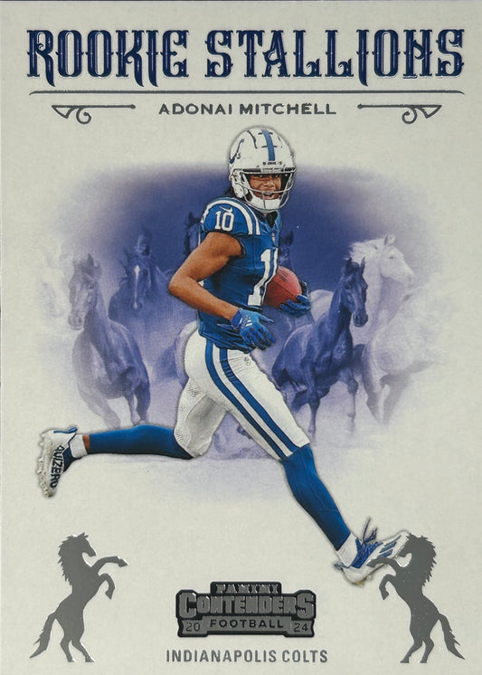 Adonai Mitchell Rookie Stallions Colts
