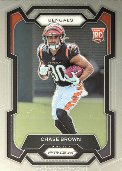 Chase Brown Prizm Rookie Bengals