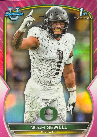 Noah Sewell Bowman U Chrome Pink Bears
