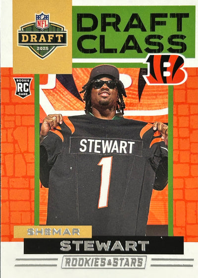 Shemar Stewart Draft Class Rookie Bengals Sports Card