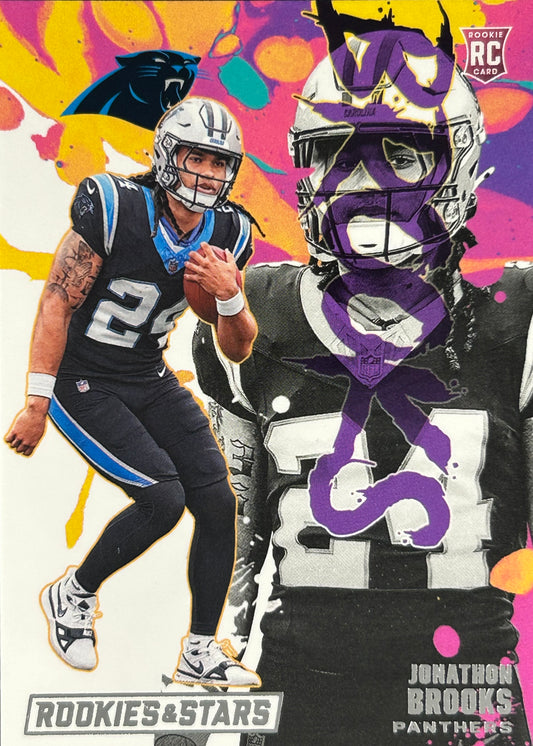 Jonathan Brooks Exclusive Rookie Panthers