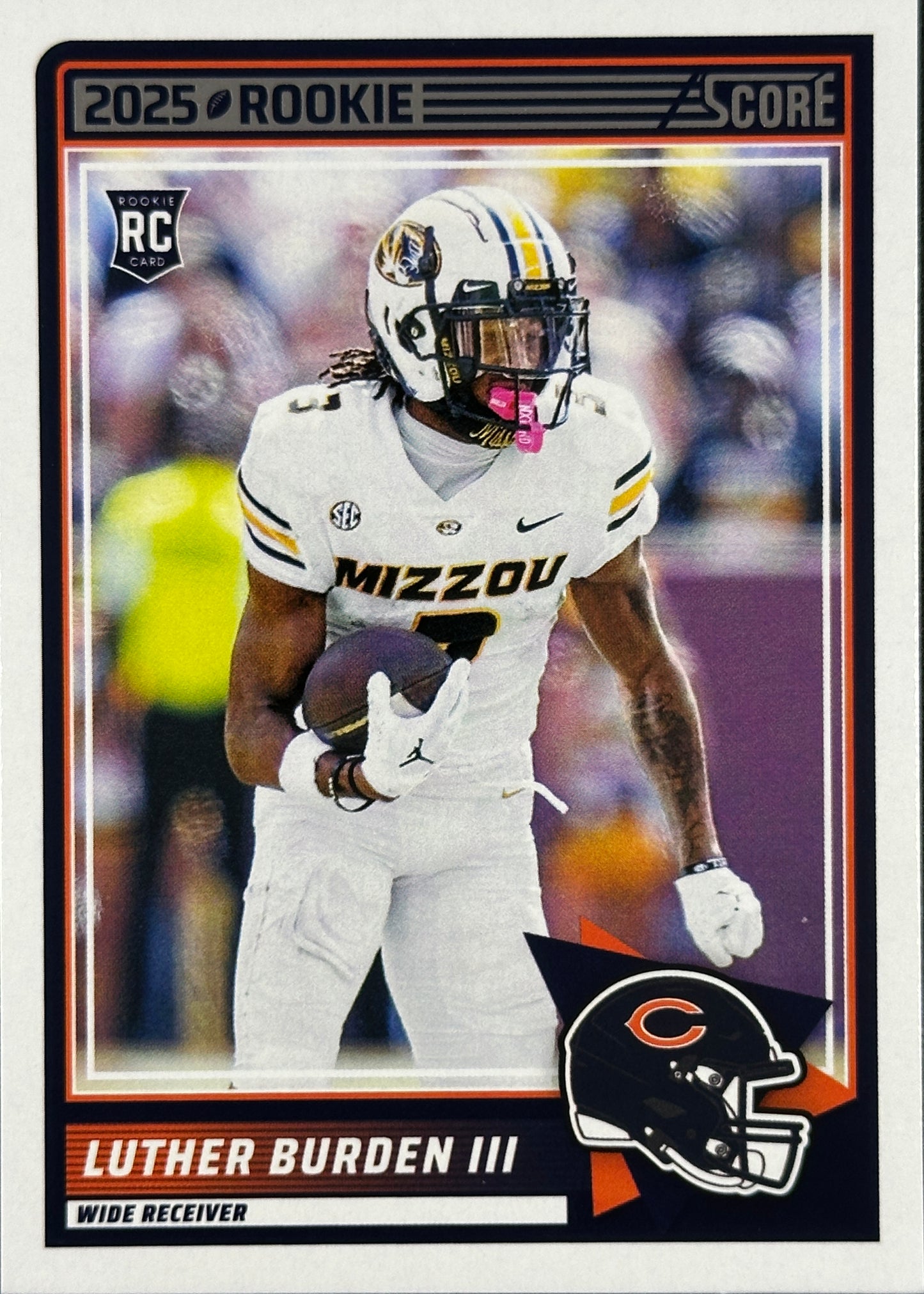 Luther Burden III Rookie Score Bears