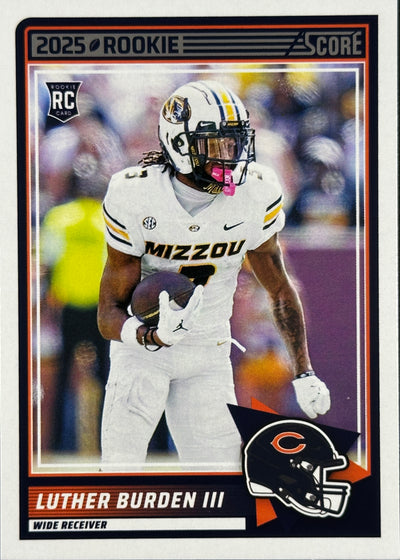 Luther Burden III Rookie Score Bears