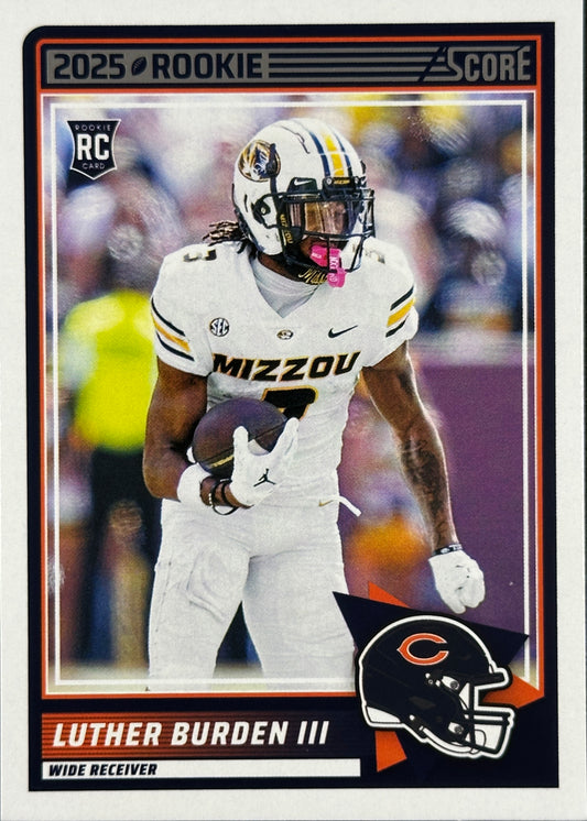 Luther Burden III Rookie Score Bears
