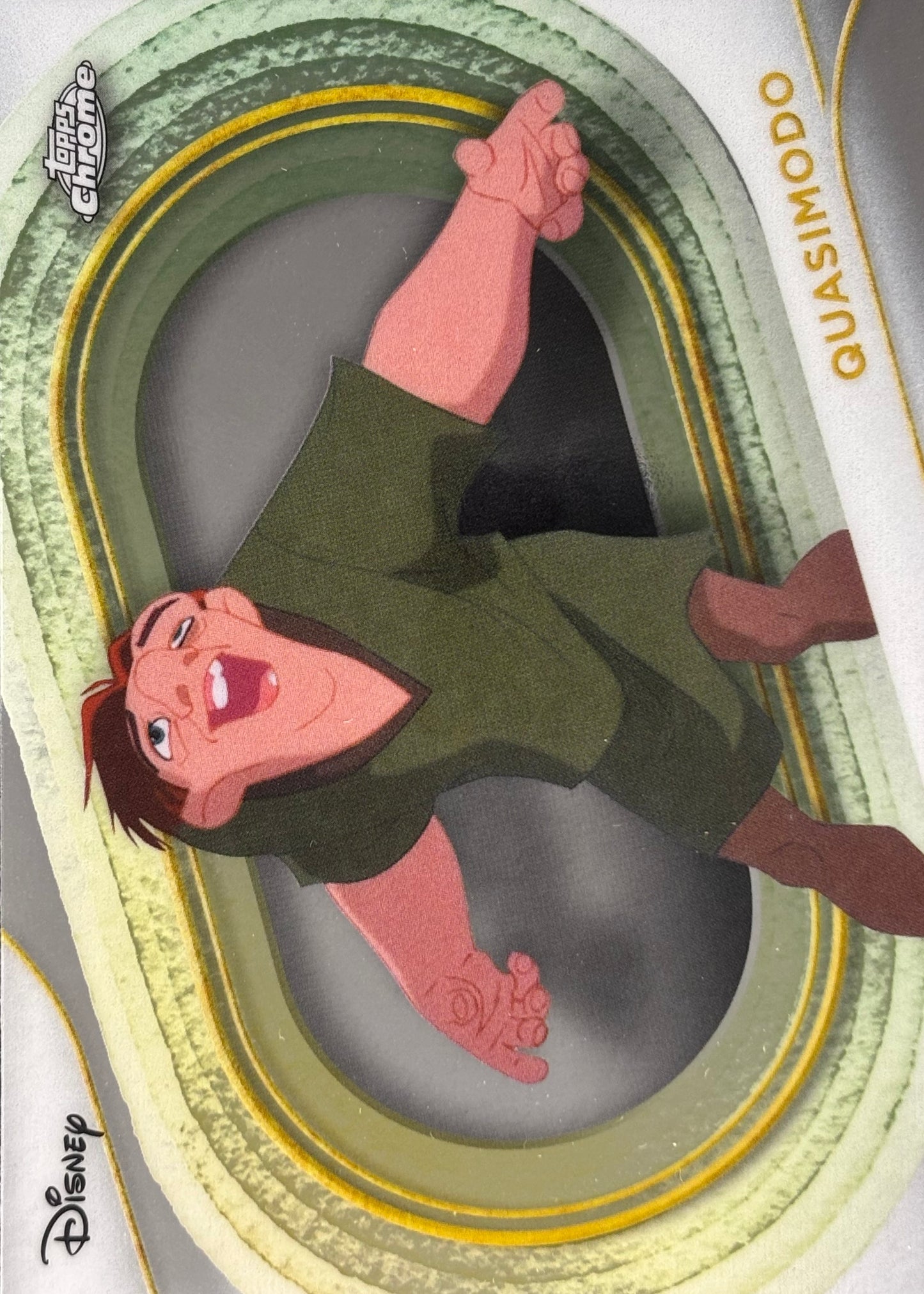 Quasimodo Topps Chrome Disney Trading Card