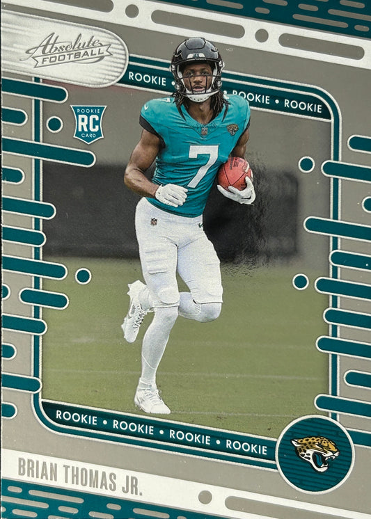 Brian Thomas Jr. Absolute Rookie Jaguars
