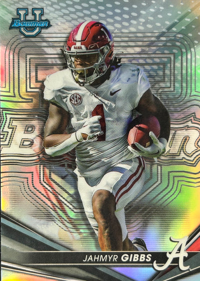 Jahmyr Gibbs Bowman Best Refractor Lions