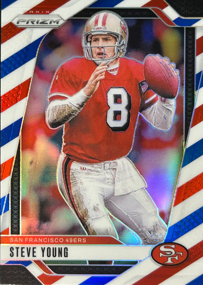 Joe Montana Prizm Red White Blue 49ers