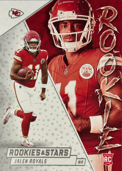 Jalen Royals Exclusive Rookies & Stars Chiefs Sports Card