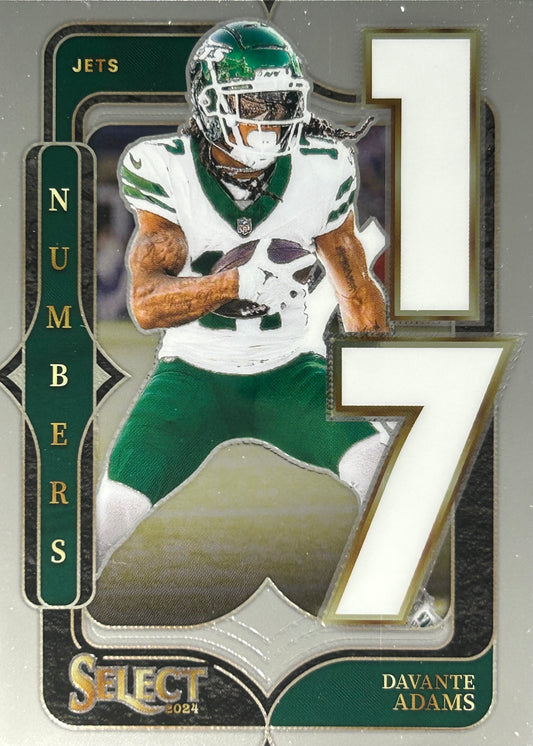Davante Adams Select Numbers Jets