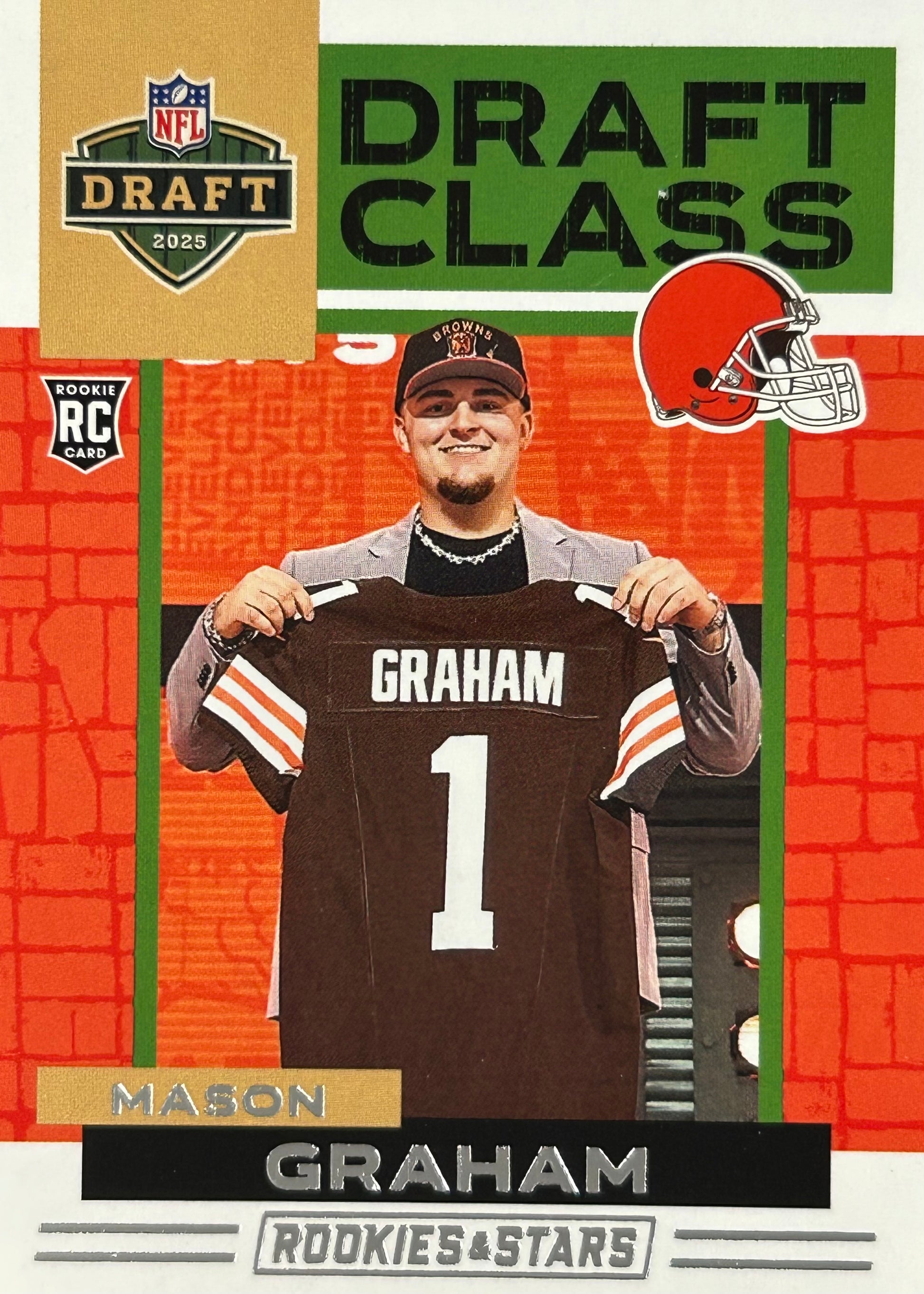 Mason Graham Draft Class Rookies & Stars Browns Sports Card
