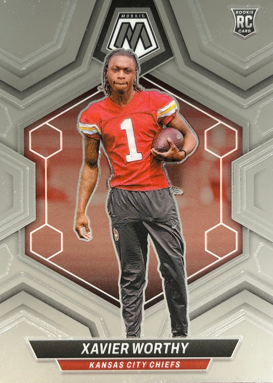 Xavier Worthy Mosaic Rookie Chiefs