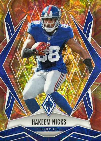 Hakeem Nicks Phoenix Fire Burst /350 New York Giants