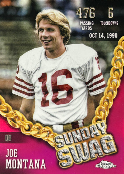Joe Montana Sunday Swag Pink 49ers