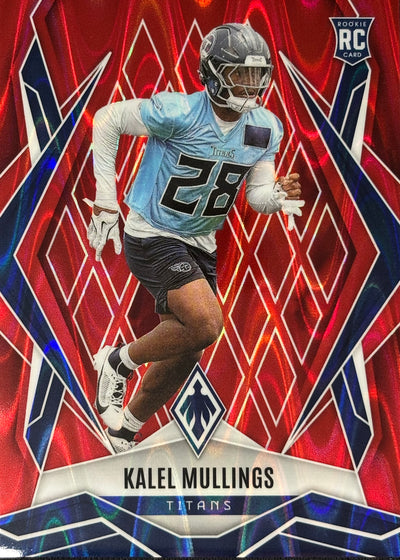 Kalel Mullings Phoenix Red Seismic /99 Rookie Titans