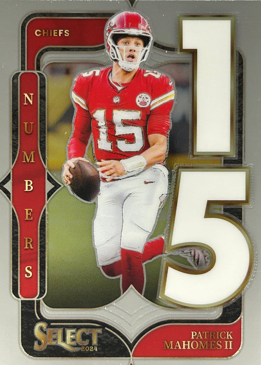 Patrick Mahomes Select Numbers Cheifs