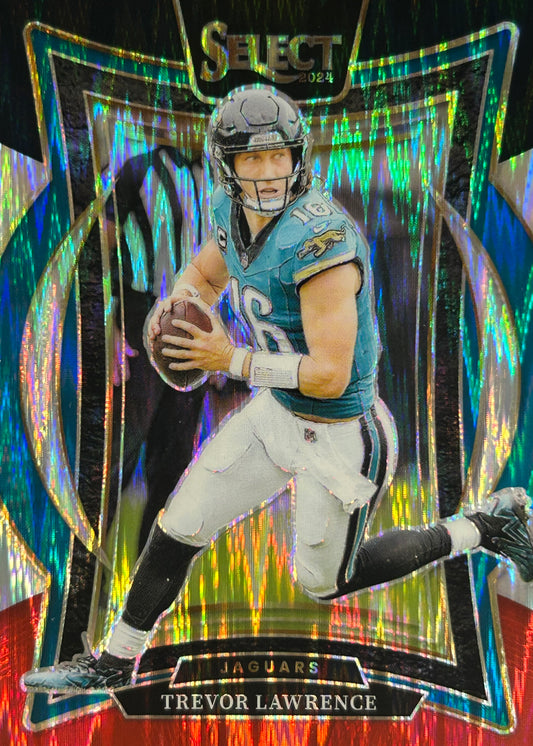 Trevor Lawrence Select Black Red Shock Jaguars