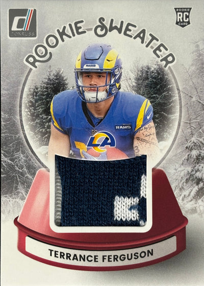 Terrance Ferguson Donruss Rookie Sweater Rams