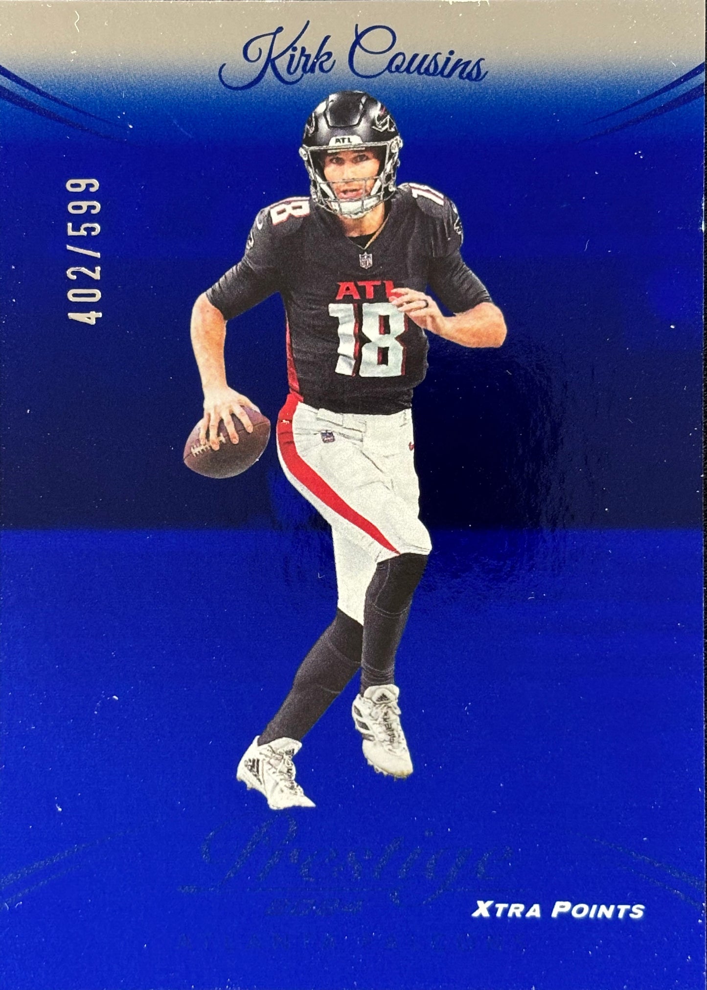 Kirk Cousins Prestige Blue /599 Falcons