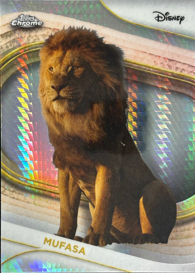 Mufasa Hyper Topps Chrome Disney