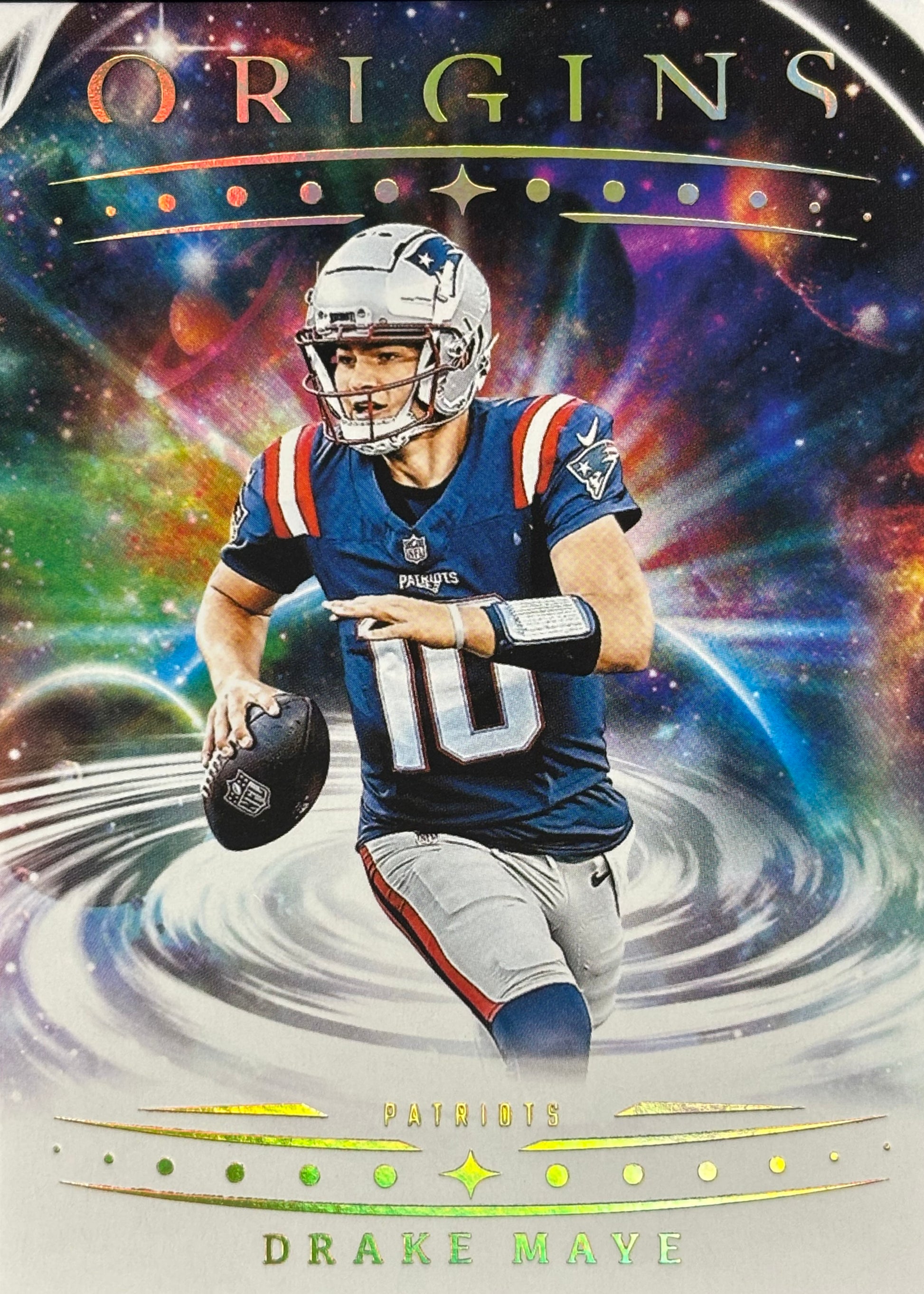 Drake Maye Origins Patriots Sports Card
