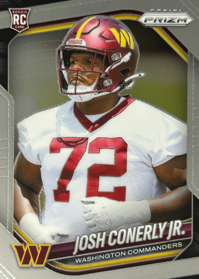 Josh Cornerly Jr. Prizm Rookie Commanders