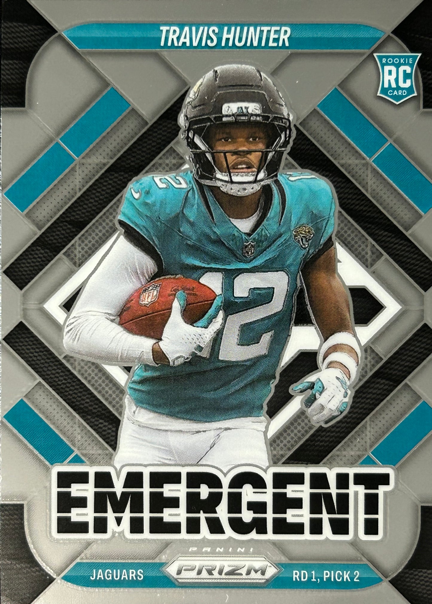 Travis Hunter Emergent Rookie Jaguars Sports Card