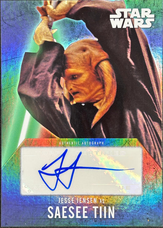 Jesse Jensen as Saesee Tiin Auto Star Wars