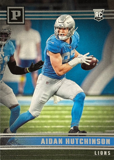 Aidan Hutchinson Chronicles Panini Rookie Lions