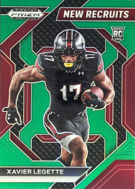 Xavier Legette New Recruits Green Rookie Panthers