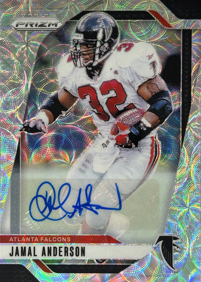 Jamal Anderson Prizm Choice Auto /100 Falcons