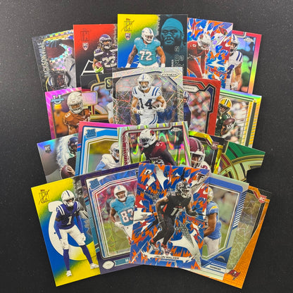 20x Parallel Football Card Value Lot #4A-P