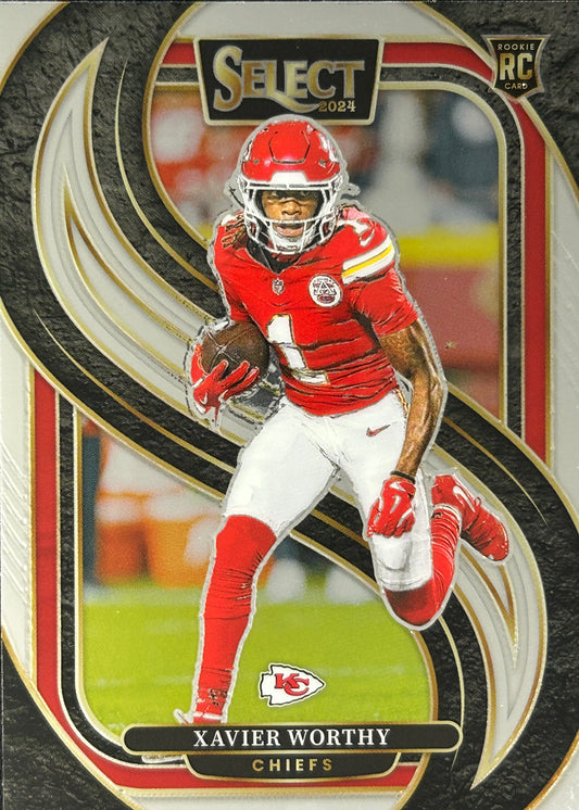Xavier Worthy Select Rookie Chiefs