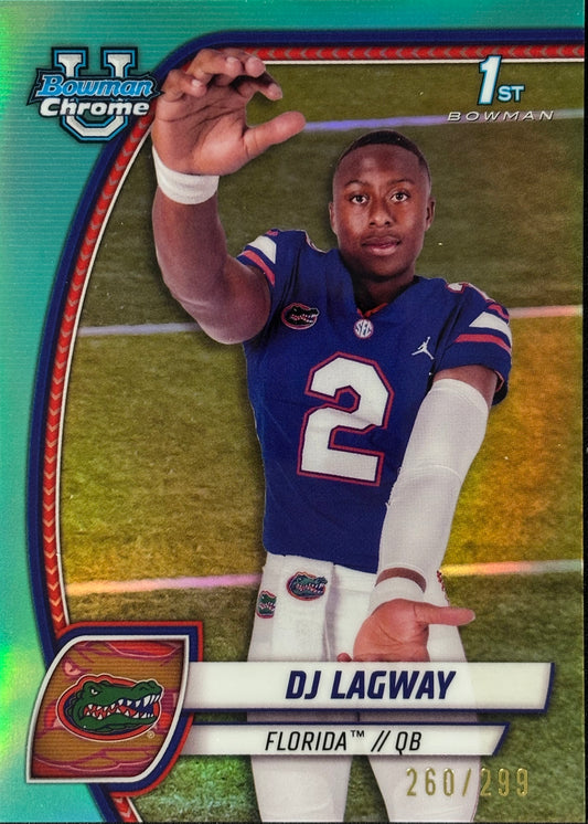 DJ Lagway Bowman U Chrome Aqua /299