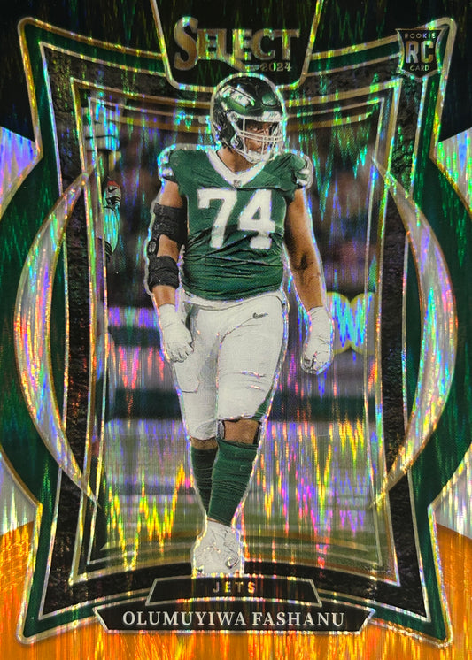 Olumuyiwa Fashanu Select Black Orange Rookie Jets