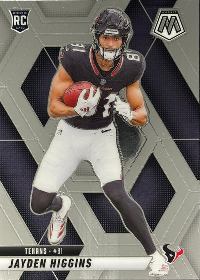 Jayden Higgins Mosaic Rookie Texans