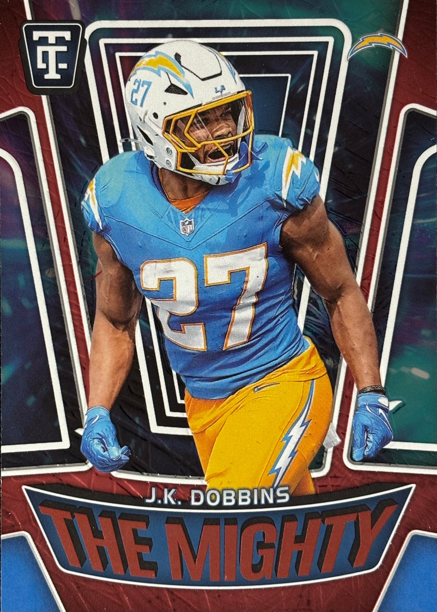 JK Dobbins The Mighty Red /249 Chargers