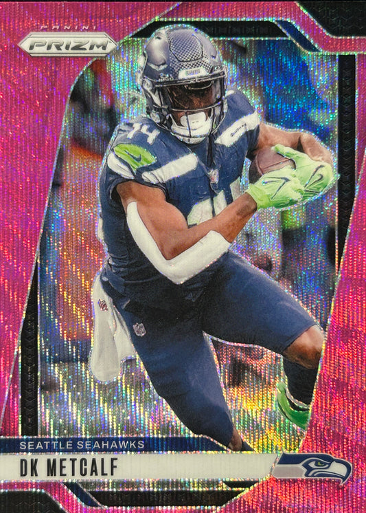 DK Metcalf Prizm Pink Wave