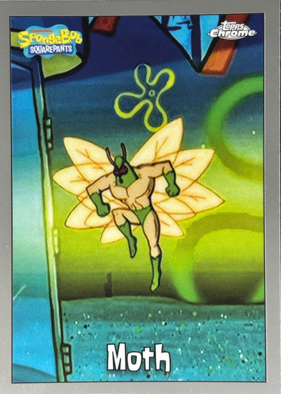 Moth Topps Chrome SpongeBob