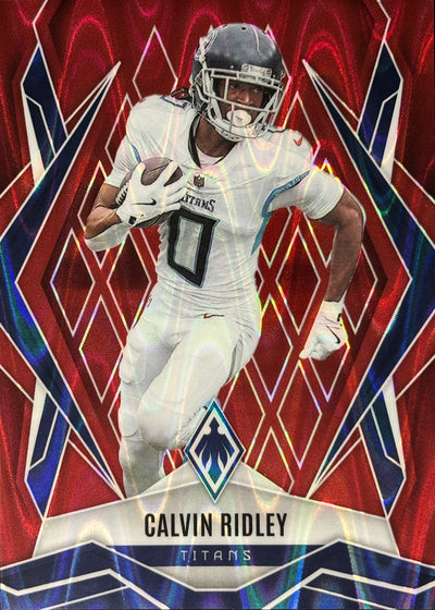 Calvin Ridley Phoenix Seismic Red /99 Titans
