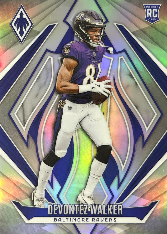 Devontez Walker Phoenix Silver Rookie Ravens