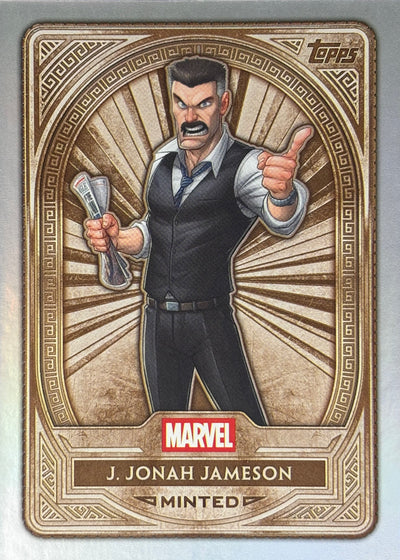 J. Jonah Jameson Topps Minted Marvel