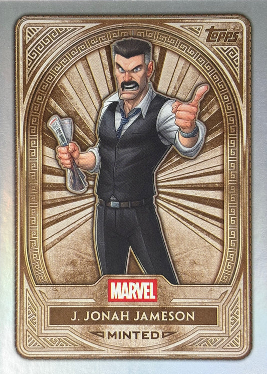 J. Jonah Jameson Topps Minted Marvel