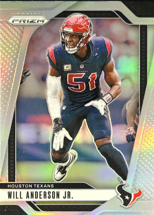 Will Anderson Jr. Prizm Silver Texans