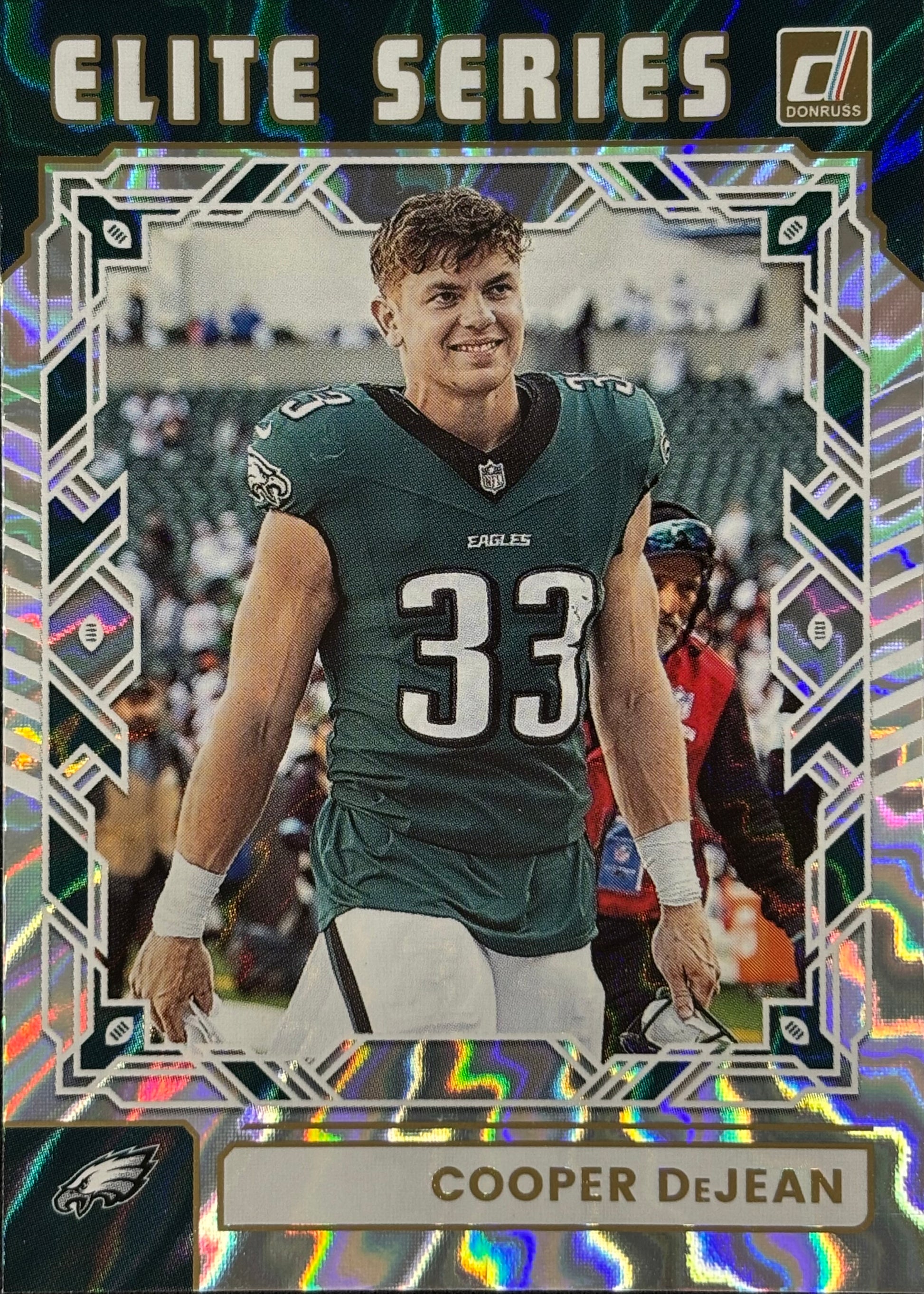 Cooper DeJean Elite Series Eagles Sports Card