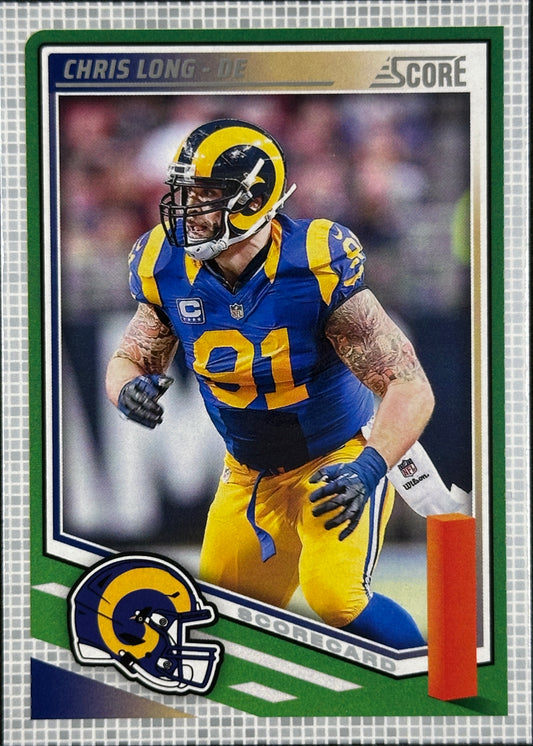 Chris Long Scorecard Score Rams