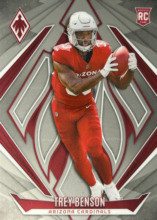 Trey Benson Phoenix Rookie Cardinals