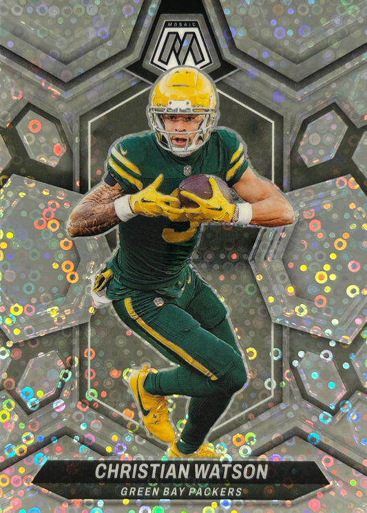 Christian Watson Mosaic No Huddle Packers