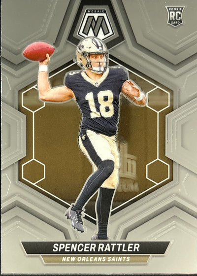 Spencer Rattler Mosaic Rookie Saints